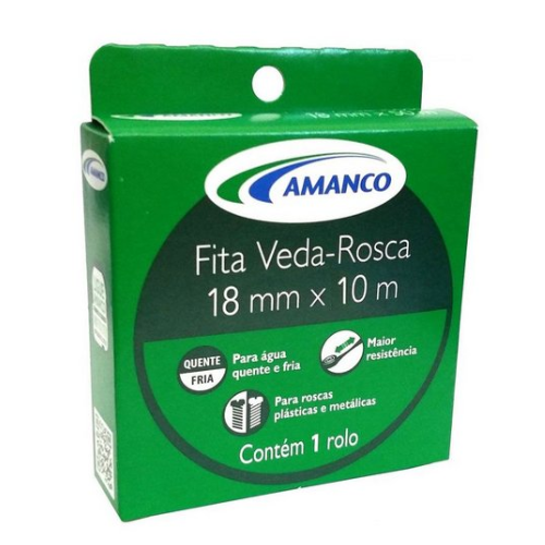 Veda Rosca de 18mm x 10m Amanco